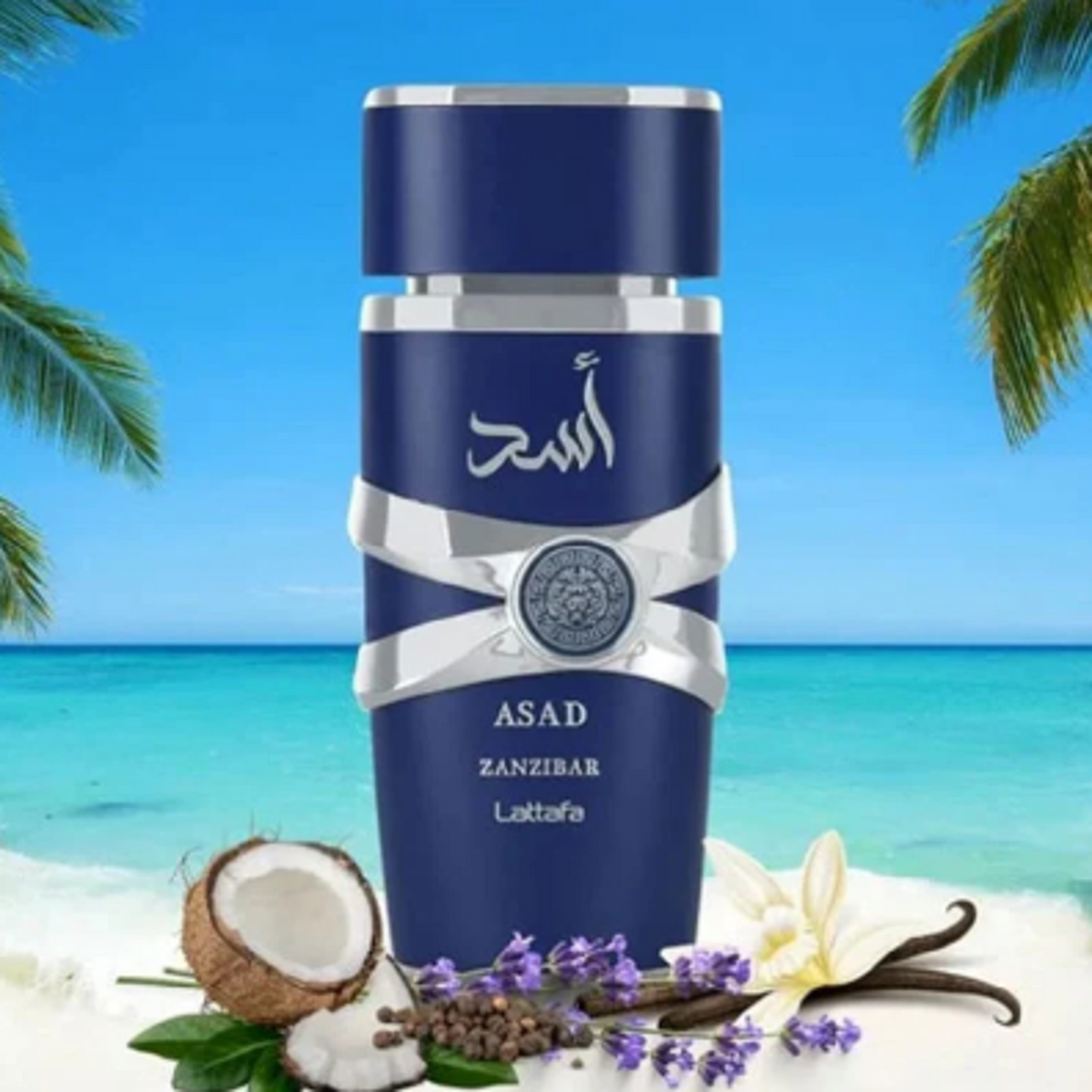 Lattafa Asad Zanzibar  EDP Spray For Men