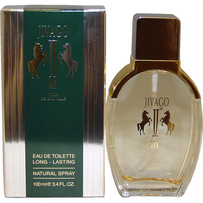 JIVAGO 24K BY ILANA JIVAGO FOR MEN -  Eau De Toilette SPRAY