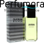 QUORUM SILVER BY ANTONIO PUIG FOR MEN -  Eau De Toilette SPRAY