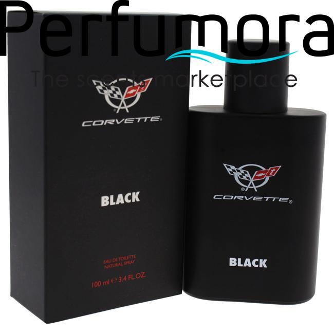 CORVETTE BLACK BY GENERAL MOTORS FOR MEN -  Eau De Toilette SPRAY