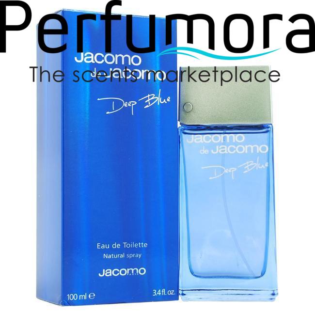 JACOMO DE JACOMO DEEP BLUE BY JACOMO FOR MEN -  Eau De Toilette SPRAY