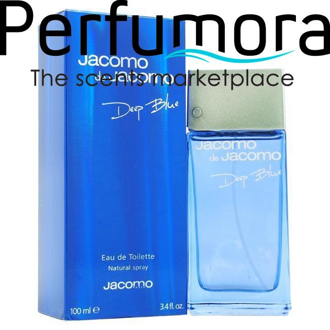 JACOMO DE JACOMO DEEP BLUE BY JACOMO FOR MEN -  Eau De Toilette SPRAY