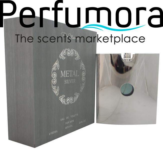 METAL SILVER BY RON MARONES FOR MEN -  Eau De Toilette SPRAY