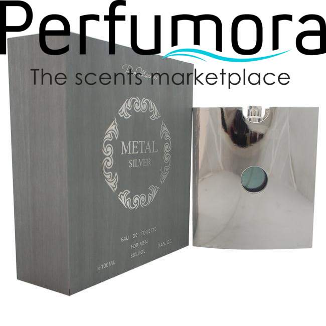 METAL SILVER BY RON MARONES FOR MEN -  Eau De Toilette SPRAY