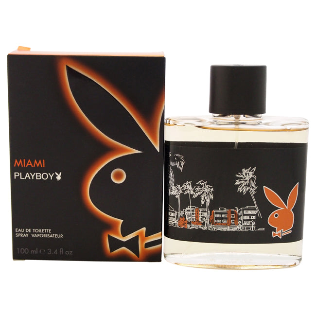 Playboy Miami by Playboy for Men -  Eau De Toilette Spray