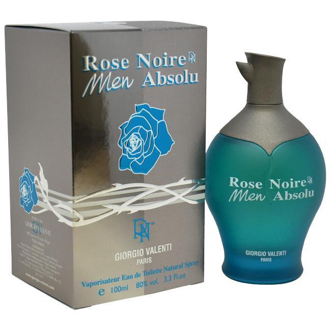 ROSE NOIRE MEN ABSOLU BY GIORGIO VALENTI FOR MEN -  Eau De Toilette SPRAY