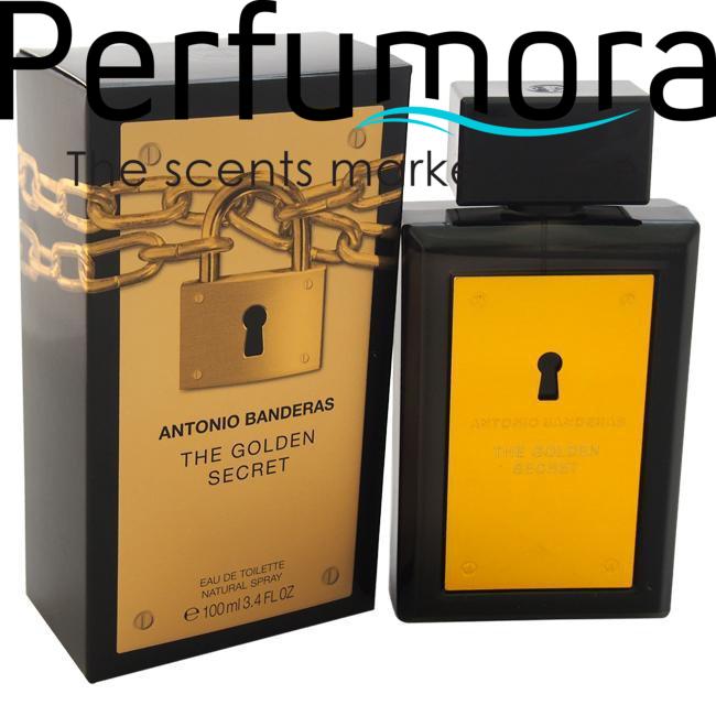 THE GOLDEN SECRET BY ANTONIO BANDERAS FOR MEN -  Eau De Toilette SPRAY