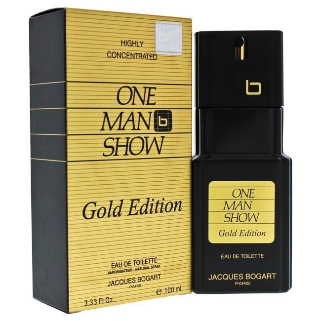 ONE MAN SHOW BY JACQUES BOGART FOR MEN -  Eau De Toilette SPRAY (GOLD EDITION)