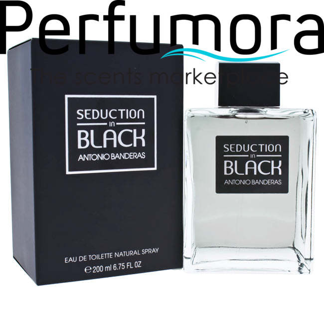 Seduction In Black by Antonio Banderas for Men - EDT Spray