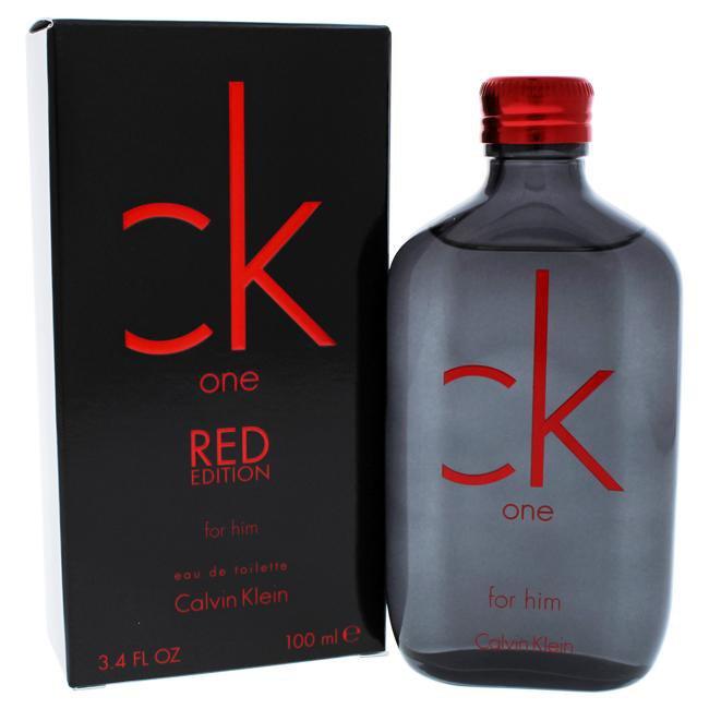 C.K. ONE RED EDITION BY CALVIN KLEIN FOR MEN -  Eau De Toilette SPRAY