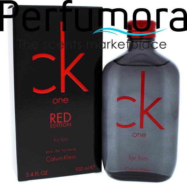 C.K. ONE RED EDITION BY CALVIN KLEIN FOR MEN -  Eau De Toilette SPRAY