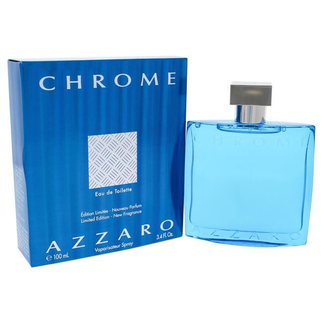 CHROME BY AZZARO FOR MEN -  Eau De Toilette SPRAY (LIMITED EDITION)