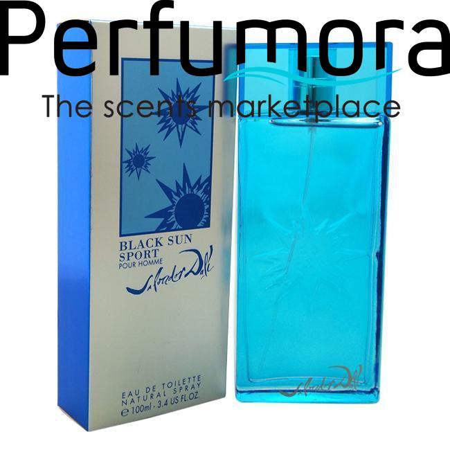 BLACK SUN SPORT BY SALVADOR DALI FOR MEN -  Eau De Toilette SPRAY