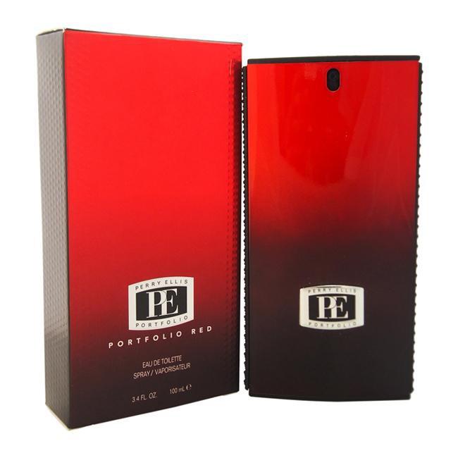 PORTFOLIO RED BY PERRY ELLIS FOR MEN -  Eau De Toilette SPRAY