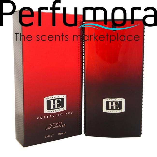 PORTFOLIO RED BY PERRY ELLIS FOR MEN -  Eau De Toilette SPRAY