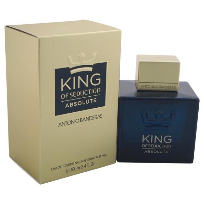 KING OF SEDUCTION ABSOLUTE BY ANTONIO BANDERAS FOR MEN -  Eau De Toilette SPRAY