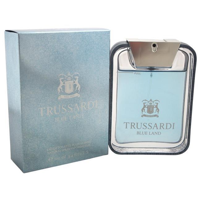 TRUSSARDI BLUE LAND BY TRUSSARDI FOR MEN -  Eau De Toilette SPRAY