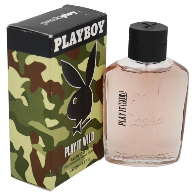 PLAY IT WILD BY PLAYBOY FOR MEN -  Eau De Toilette SPRAY