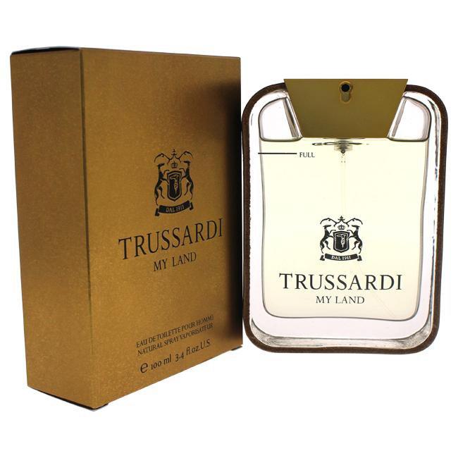 TRUSSARDI MY LAND BY TRUSSARDI FOR MEN -  Eau De Toilette SPRAY