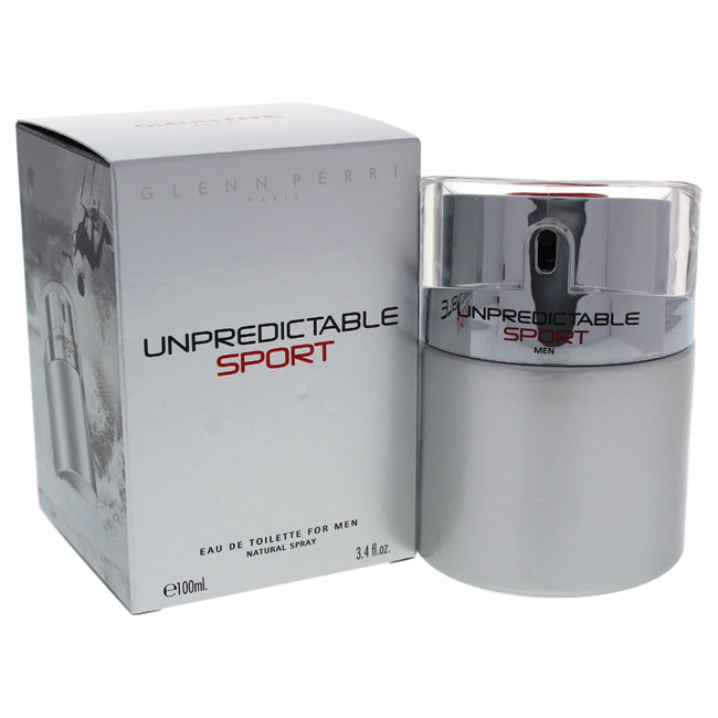 Unpredictable Sport by Glenn Perri for Men - EDT Spray