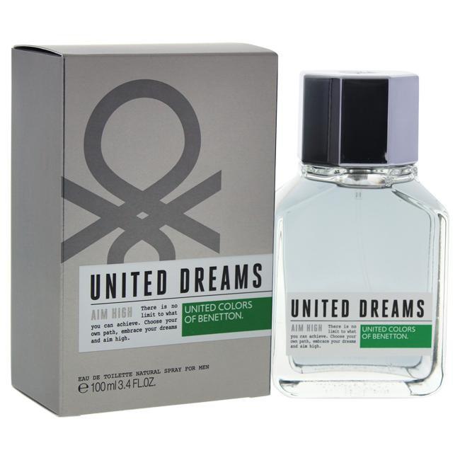 UNITED DREAMS AIM HIGH BY UNITED COLORS OF BENETTON FOR MEN -  Eau De Toilette SPRAY