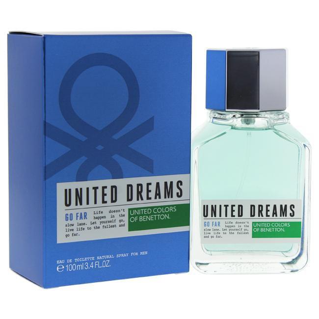 UNITED DREAMS GO FAR BY UNITED COLORS OF BENETTON FOR MEN -  Eau De Toilette SPRAY