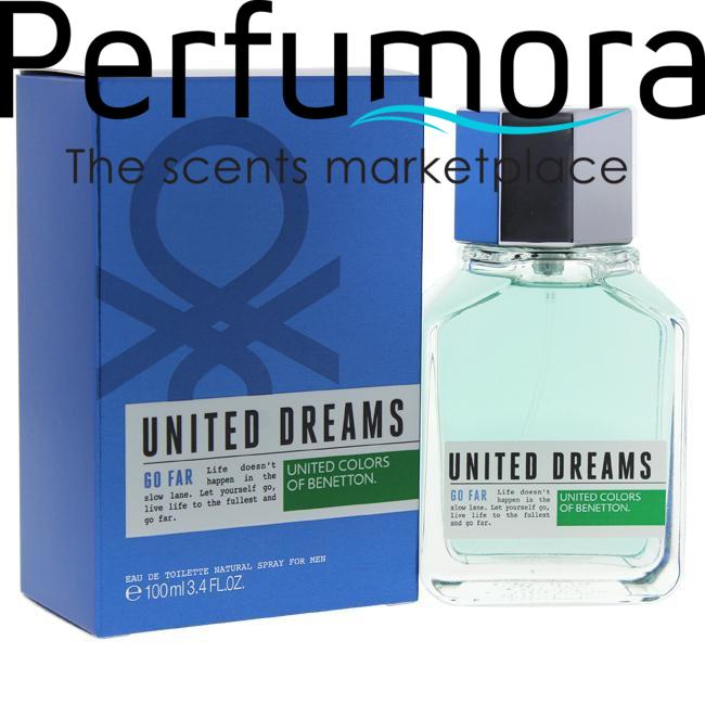 UNITED DREAMS GO FAR BY UNITED COLORS OF BENETTON FOR MEN -  Eau De Toilette SPRAY