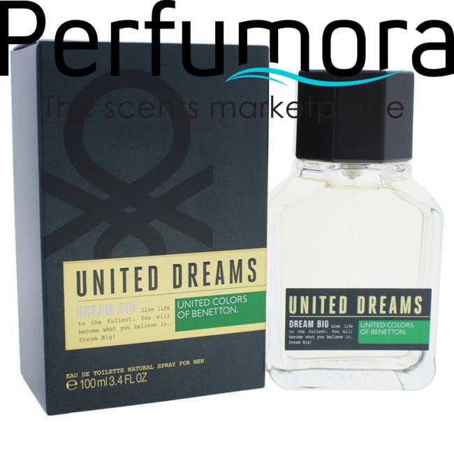 UNITED DREAMS DREAM BIG BY UNITED COLORS OF BENETTON FOR MEN -  Eau De Toilette SPRAY