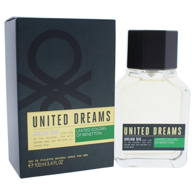 UNITED DREAMS DREAM BIG BY UNITED COLORS OF BENETTON FOR MEN -  Eau De Toilette SPRAY