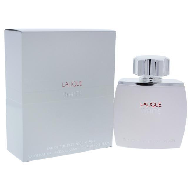 LALIQUE WHITE BY LALIQUE FOR MEN -  Eau De Toilette SPRAY