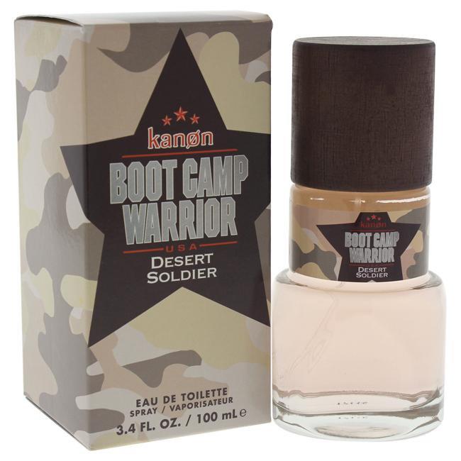 BOOT CAMP WARRIOR - DESERT SOLDIER BY KANON FOR MEN -  Eau De Toilette SPRAY