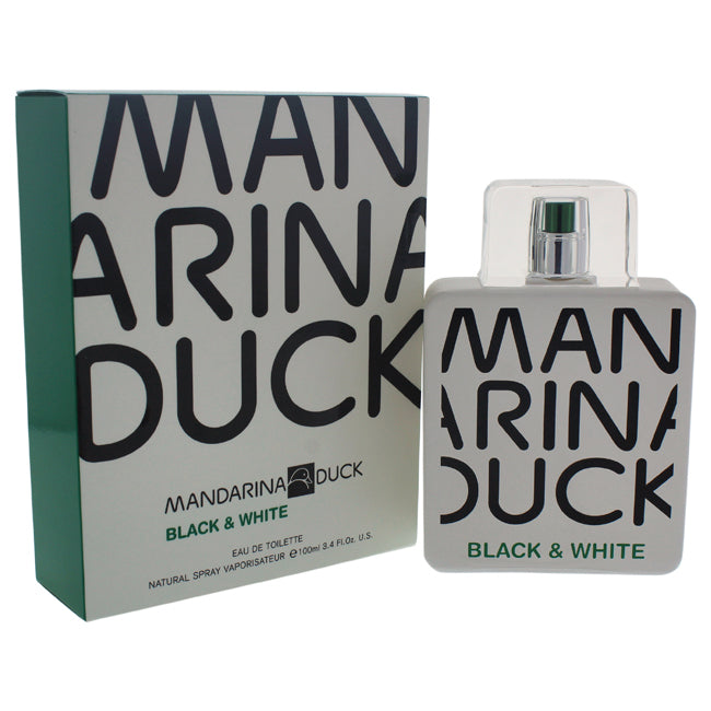 Mandarina Duck Black and White by Mandarina Duck for Men - Eau De Toilette Spray