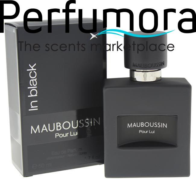 POUR LUI IN BLACK BY MAUBOUSSIN FOR MEN -  Eau De Parfum SPRAY