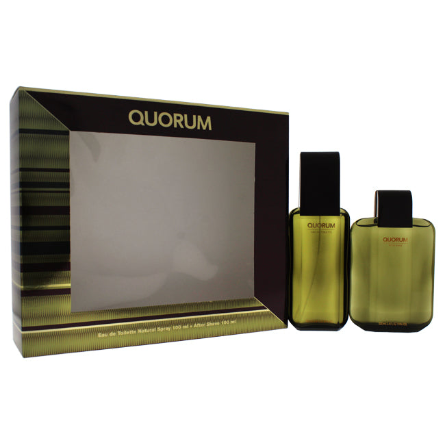 Quorum by Antonio Puig for Men - 2 Pc Gift Set