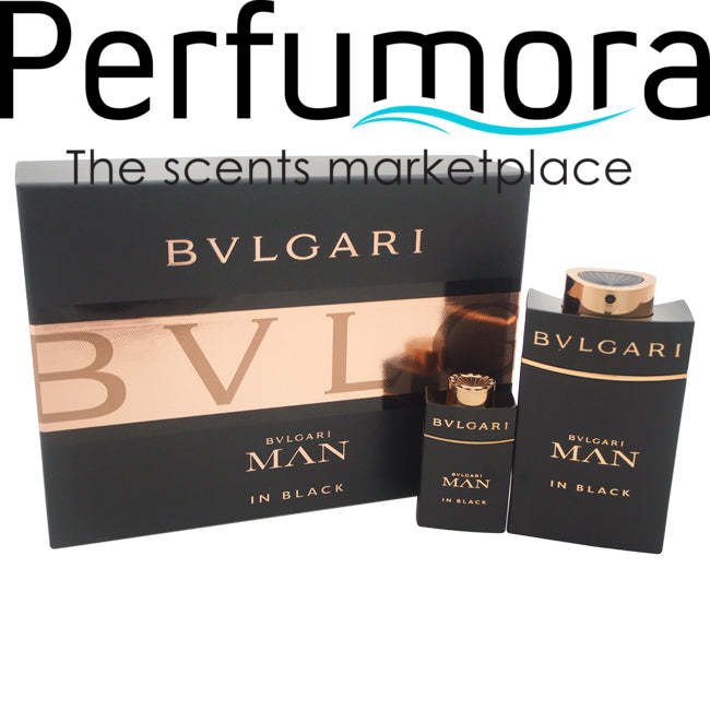 Bvlgari Man In Black by Bvlgari for Men - 2 Pc Gift Set