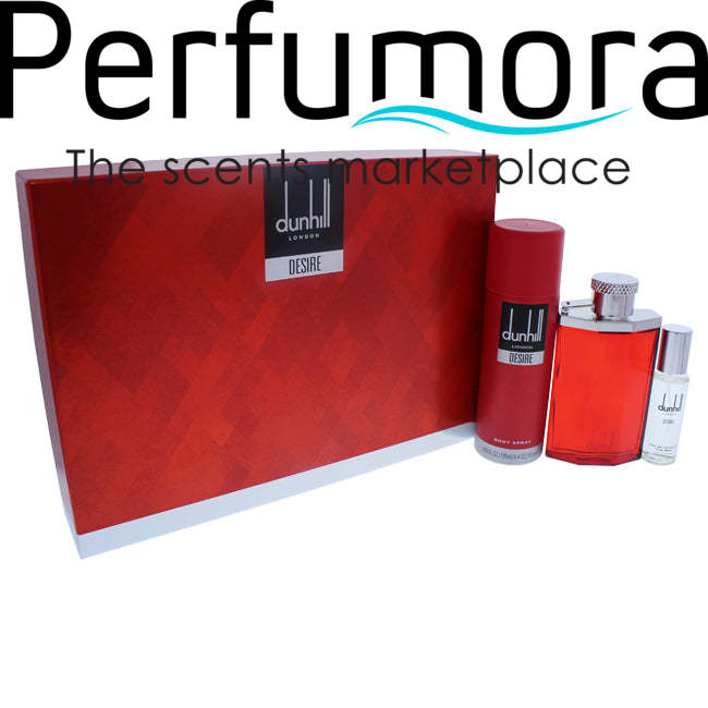 Desire by Alfred Dunhill for Men - 3 Pc Gift Set