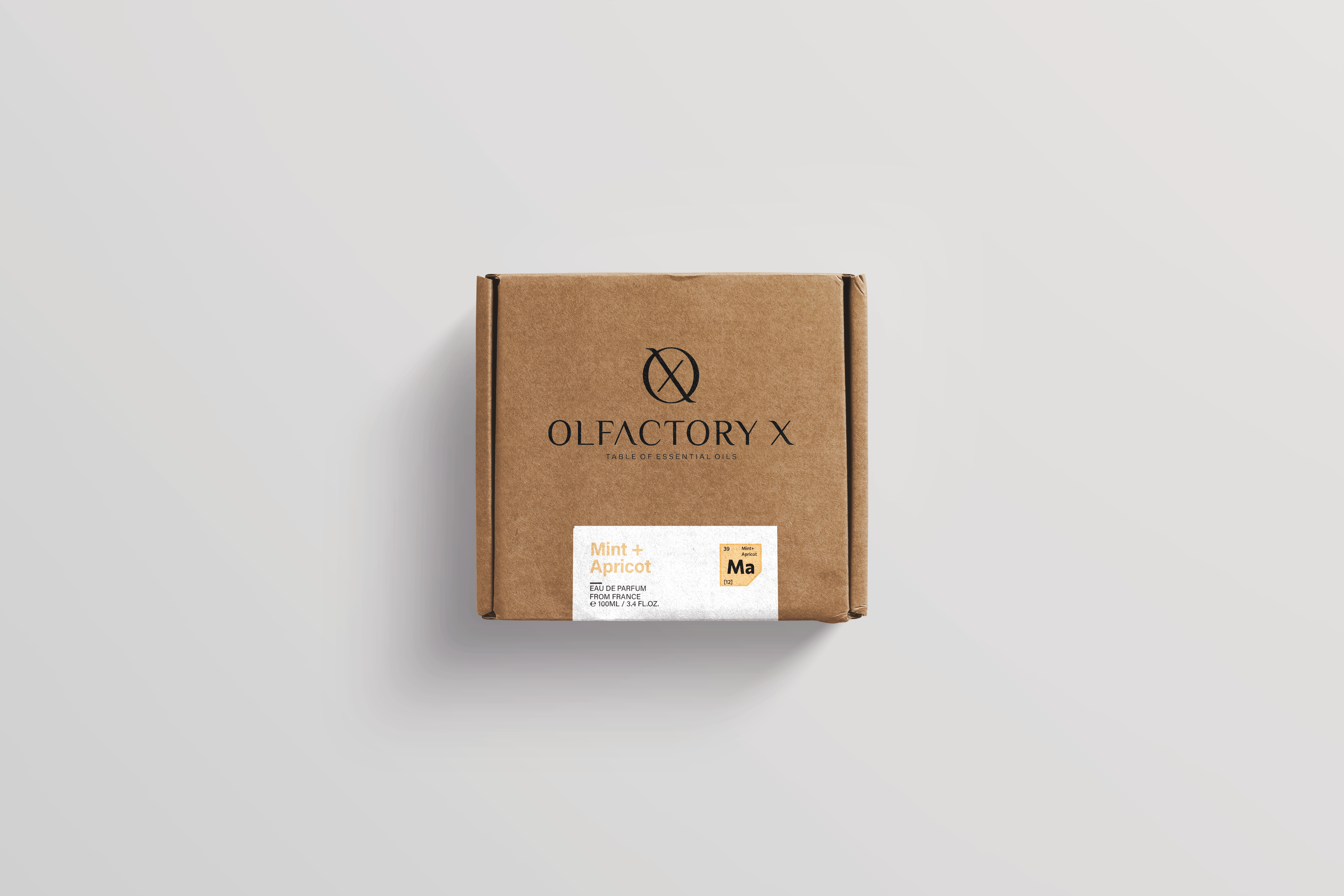 Olfactory X Table of Essential Oils Mint + Apricot EDP Spray For Unisex