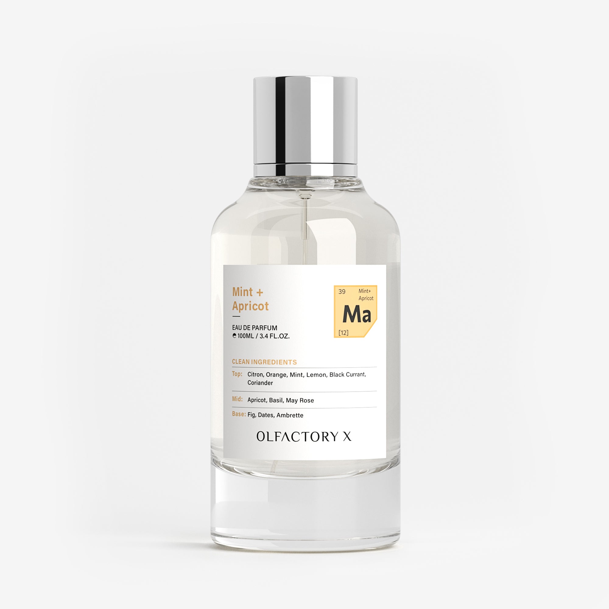 Olfactory X Table of Essential Oils Mint + Apricot EDP Spray For Unisex