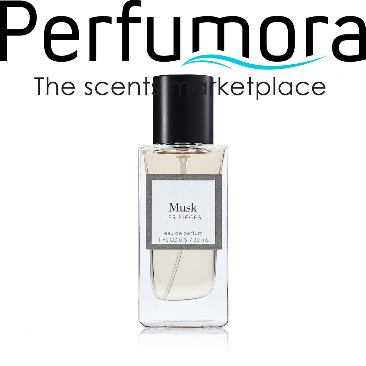 Musk Eau de Parfum Spray for Men by Les Pieces 1.0 oz.