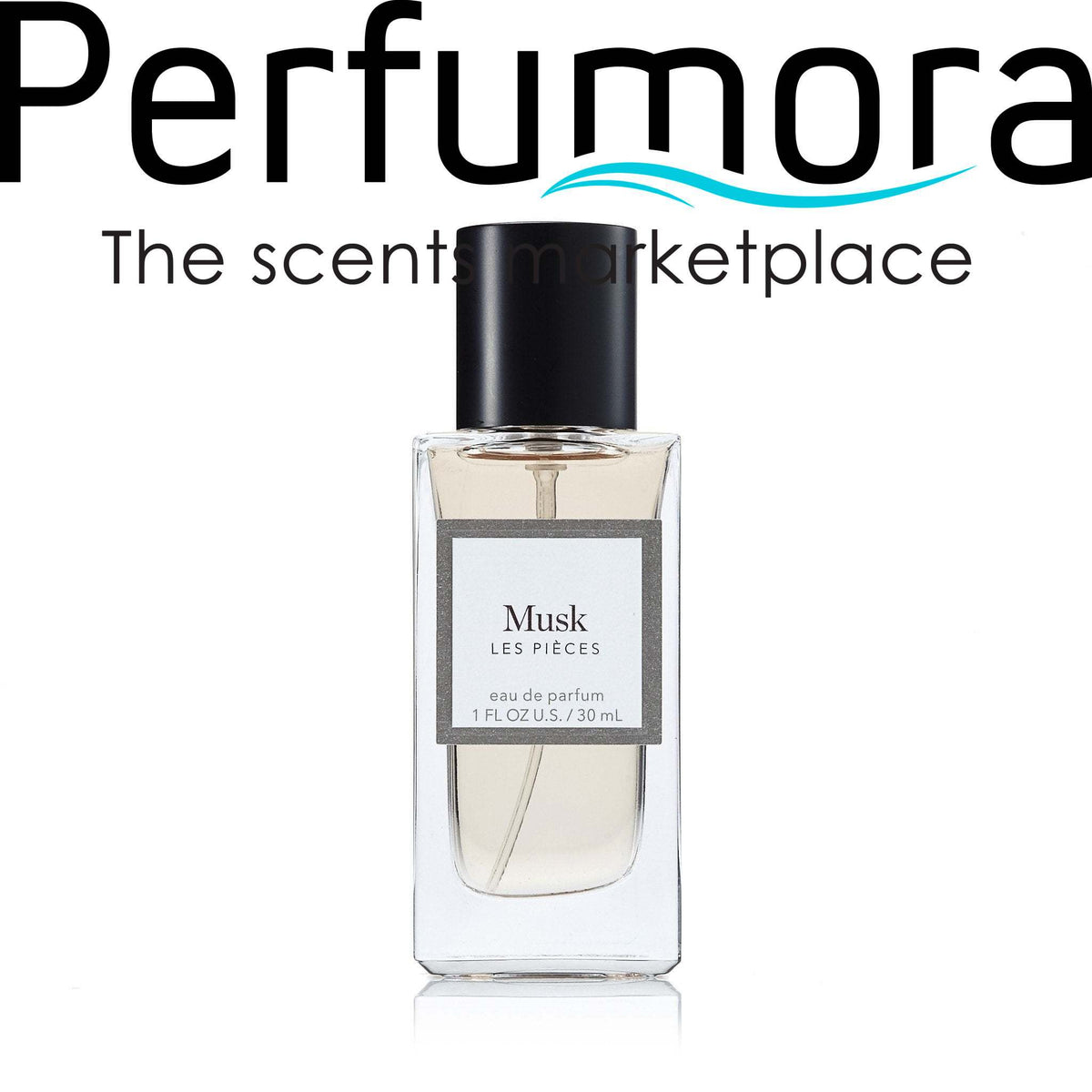 Musk Eau de Parfum Spray for Men by Les Pieces 1.0 oz.