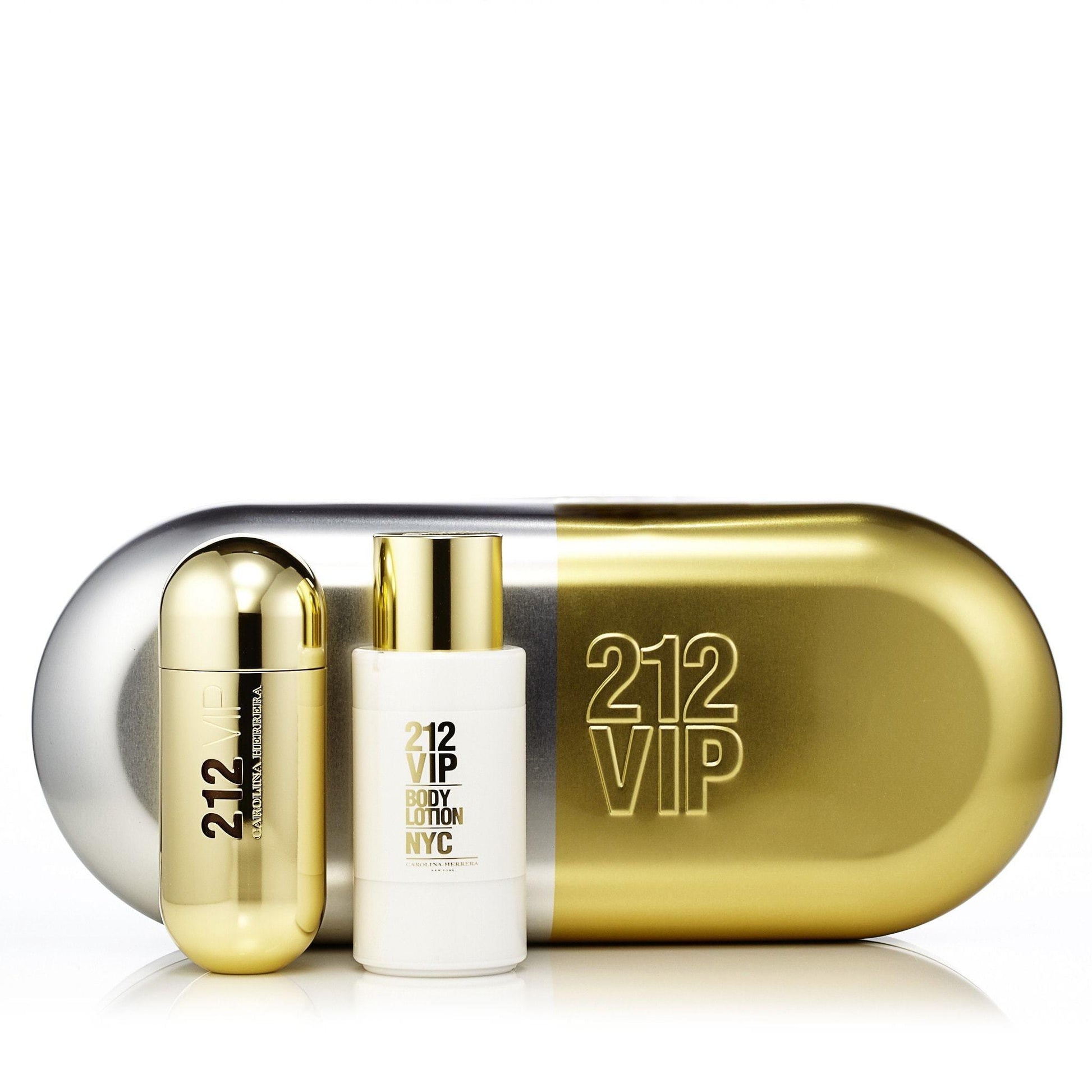212 Vip Gift Set for Women by Carolina Herrera 2.7 oz.