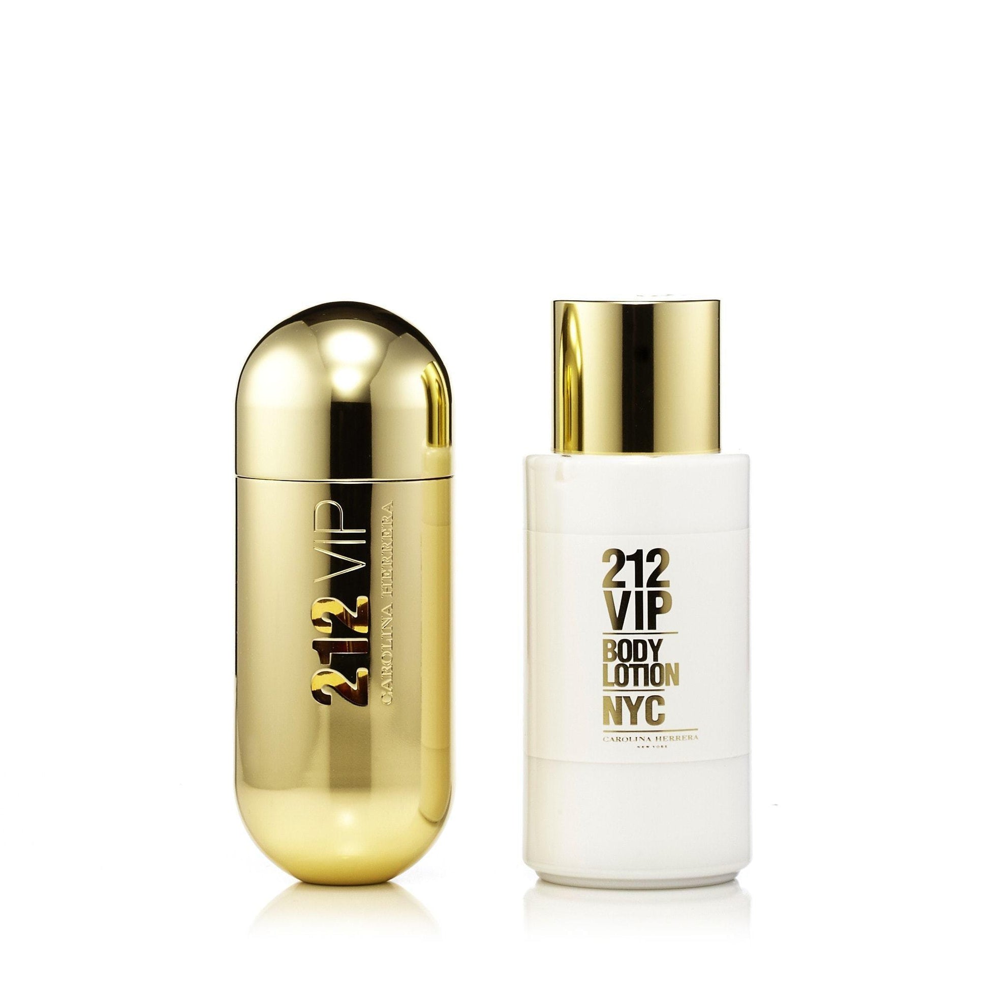 212 Vip Gift Set for Women by Carolina Herrera 2.7 oz.