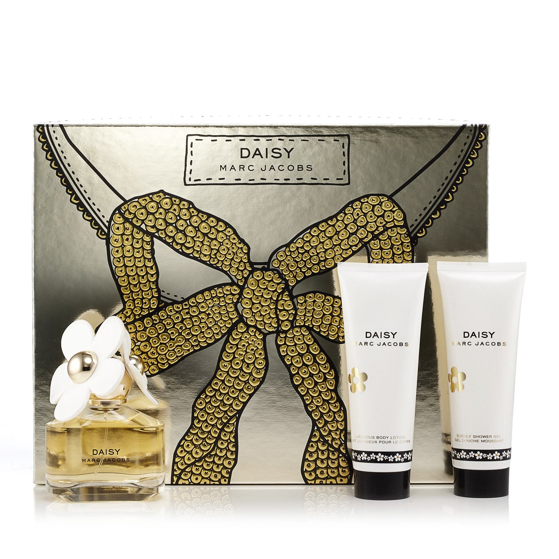 Daisy Gift Set Eau de Toilette, Body Lotion, Shower Gel for Women by Marc Jacobs 1.7 oz.