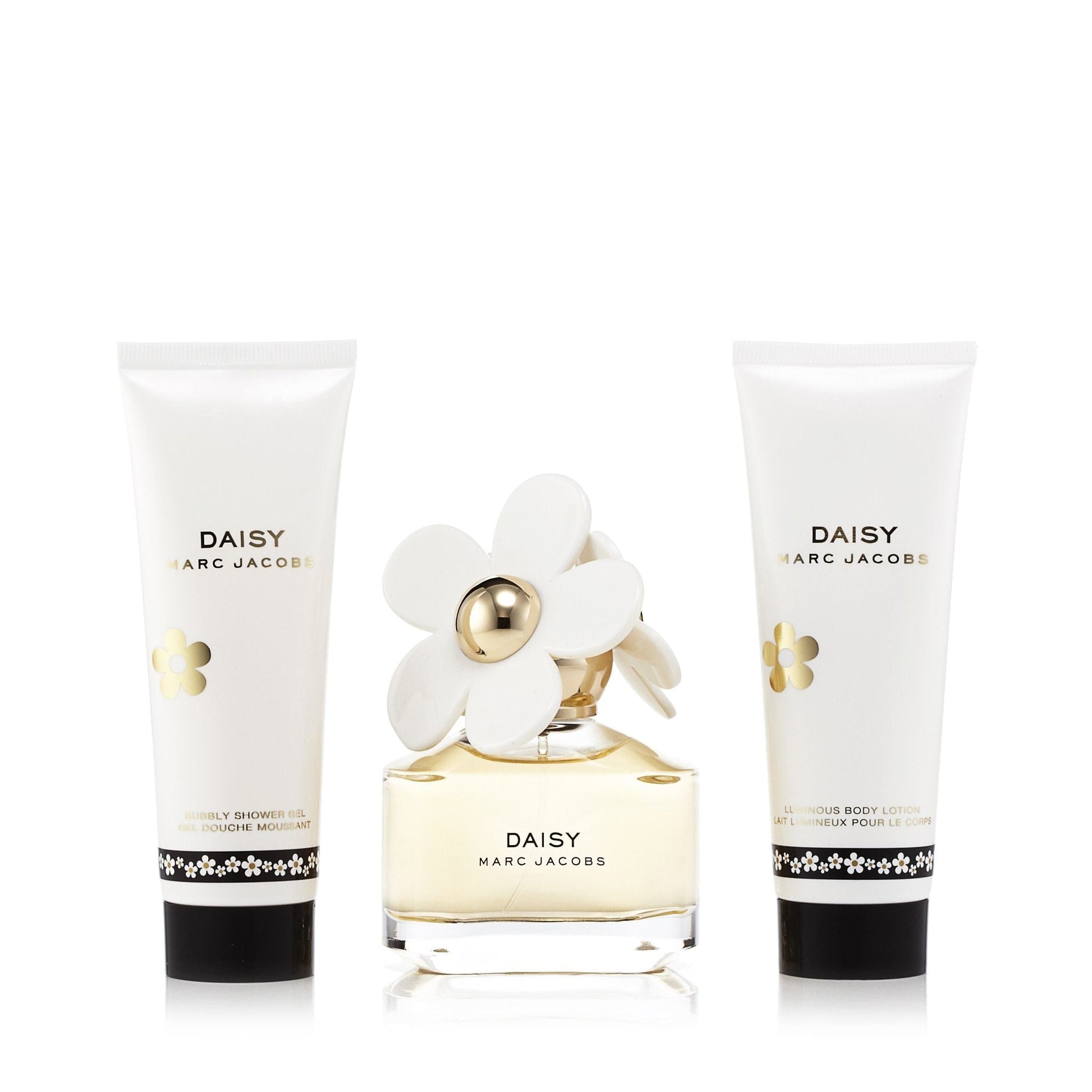 Daisy Gift Set Eau de Toilette, Body Lotion, Shower Gel for Women by Marc Jacobs 1.7 oz.
