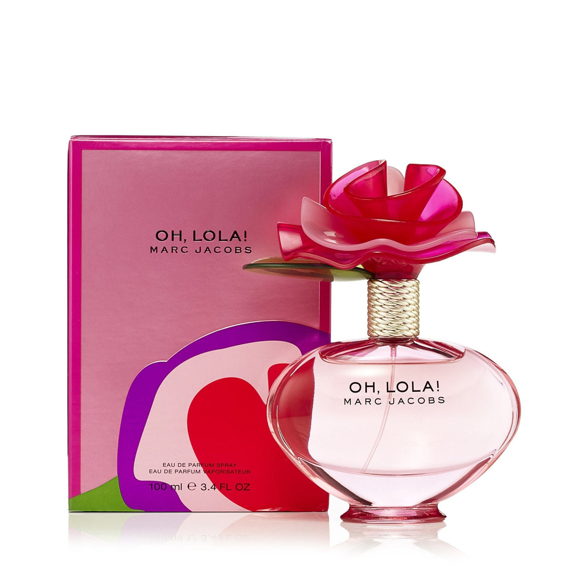 Oh Lola Eau de Parfum Spray for Women by Marc Jacobs 3.4 oz.