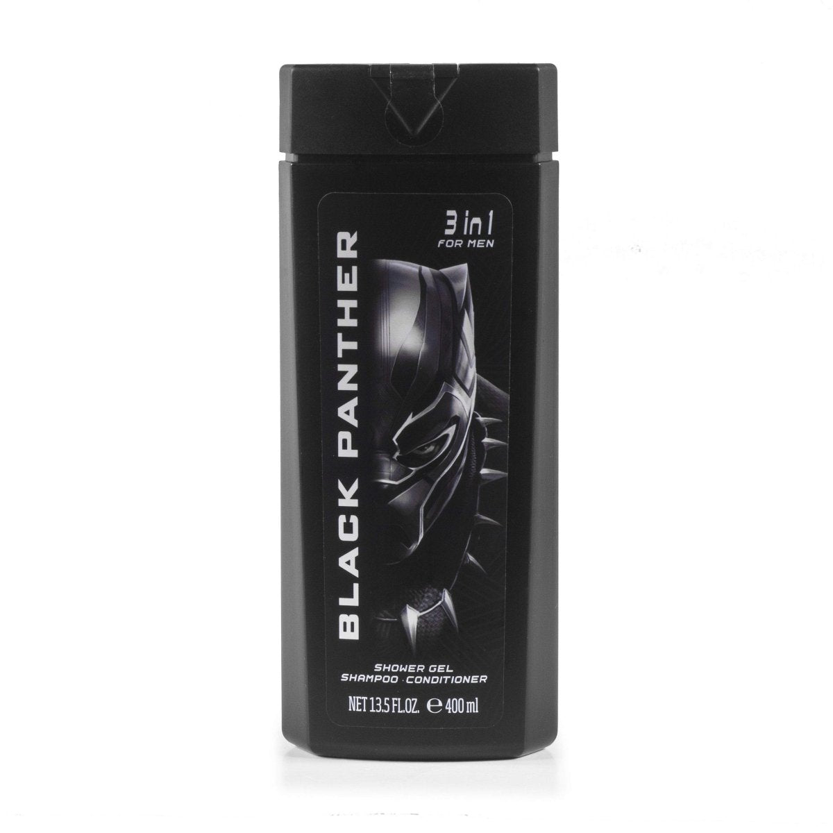 Black Panther All In One Shower Gel for Boys by Marvel 13.5 oz.
