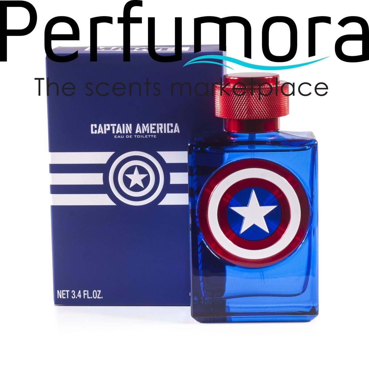 Captain America Eau de Toilette Spray for Boys by Marvel 3.4 oz.