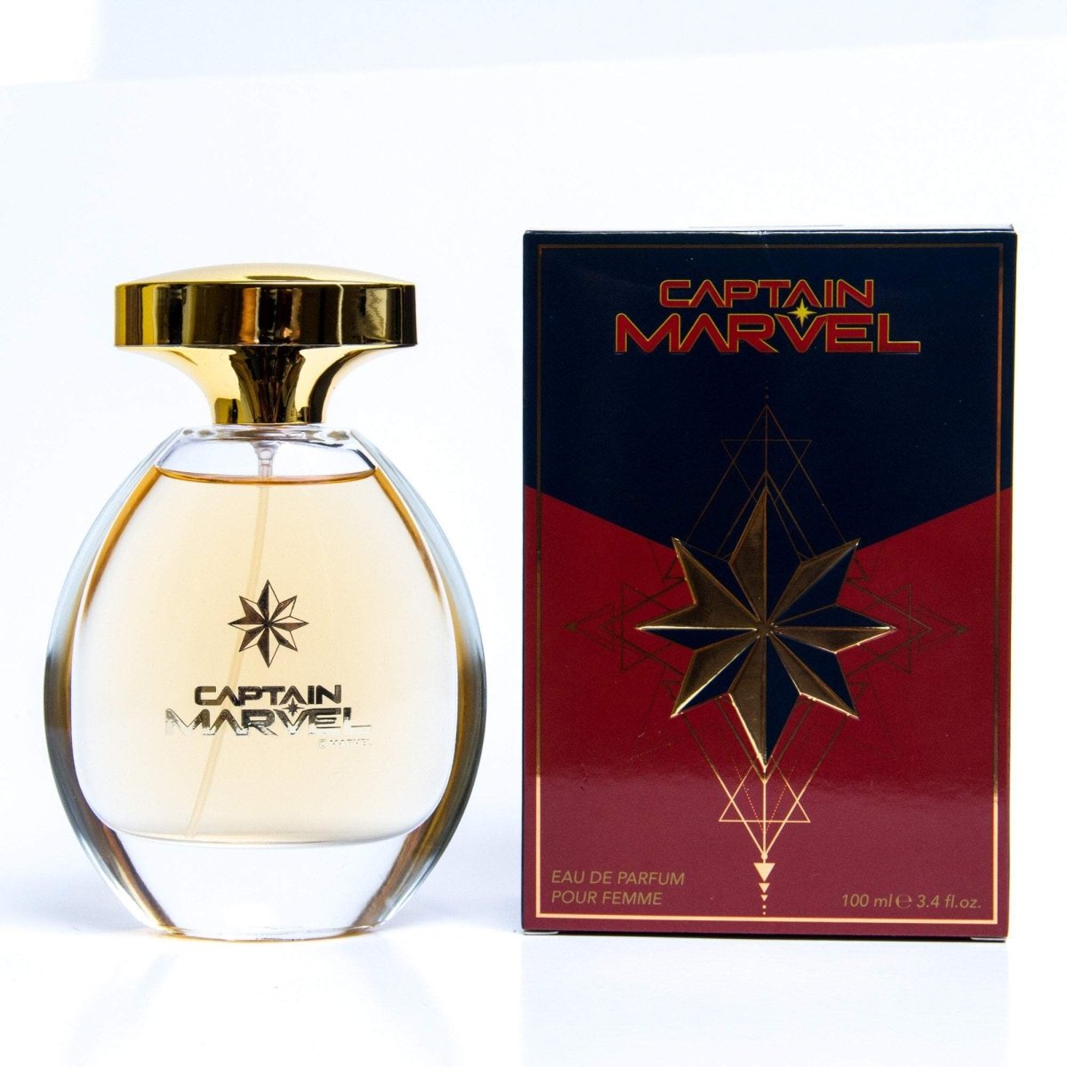 Captain Marvel Eau de Parfum Spray for Girls by Marvel 3.4 oz.