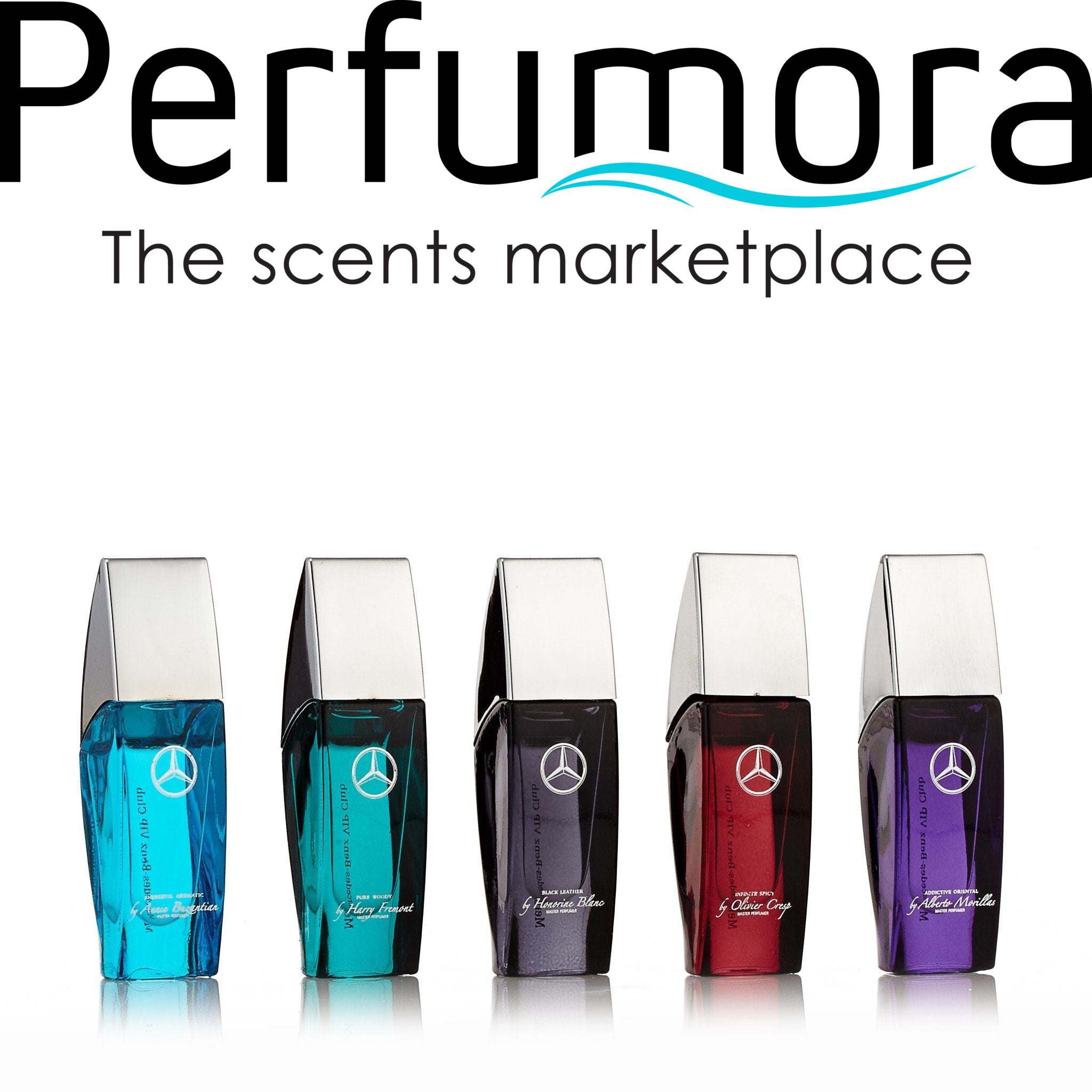 VIP Club Miniature Gift Set for Men by Mercedes-Benz 0.24 oz. Each