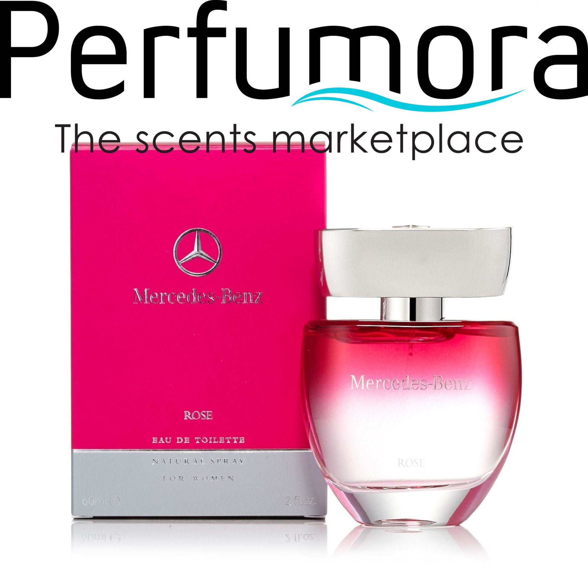 Rose Eau de Toilette Spray for Women by Mercedes-Benz 2.0 oz.